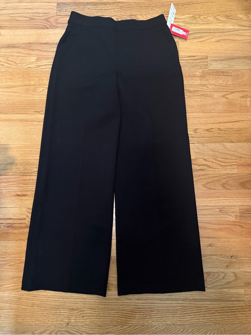 Spanx Wide Leg Black Pants medium Petite